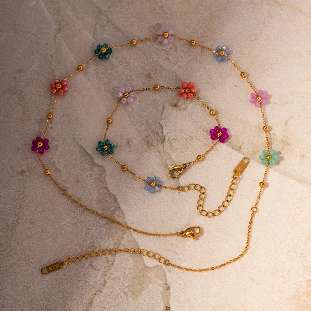 Collectie van Delicate Lente Bloemjuwelen