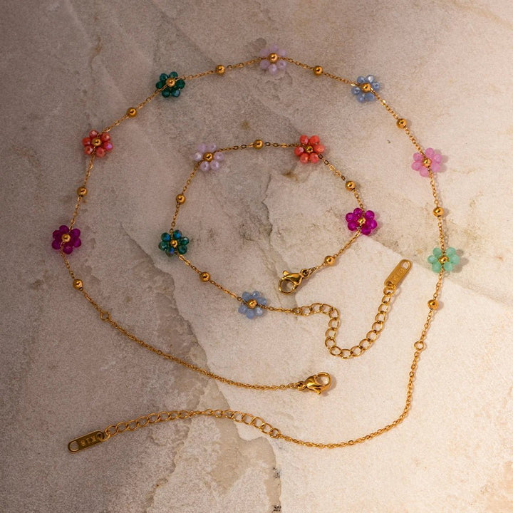 Collectie van Delicate Lente Bloemjuwelen