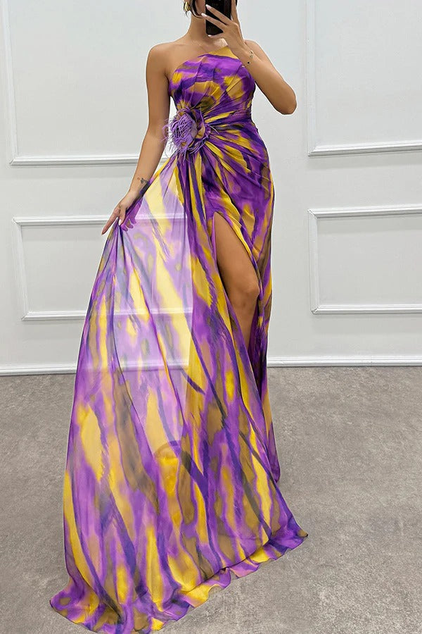 Mia™ | Vibrant Draped Jurk