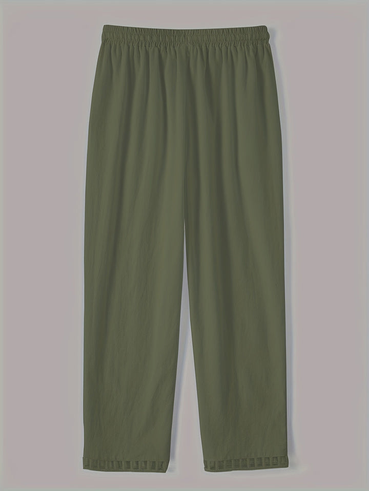Wren – Cropped Relax Broek met Contrasterende Details