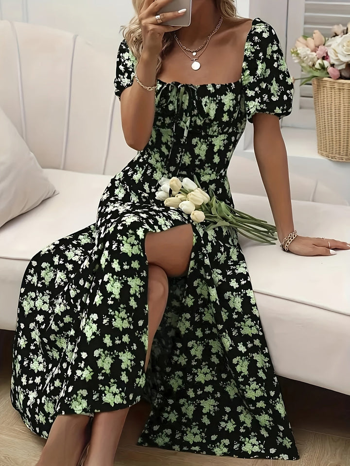 La Scintilla | Elegante Bloemenjurk Chloé