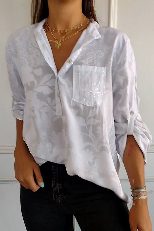 Pauline | Elegante Pailletten Top