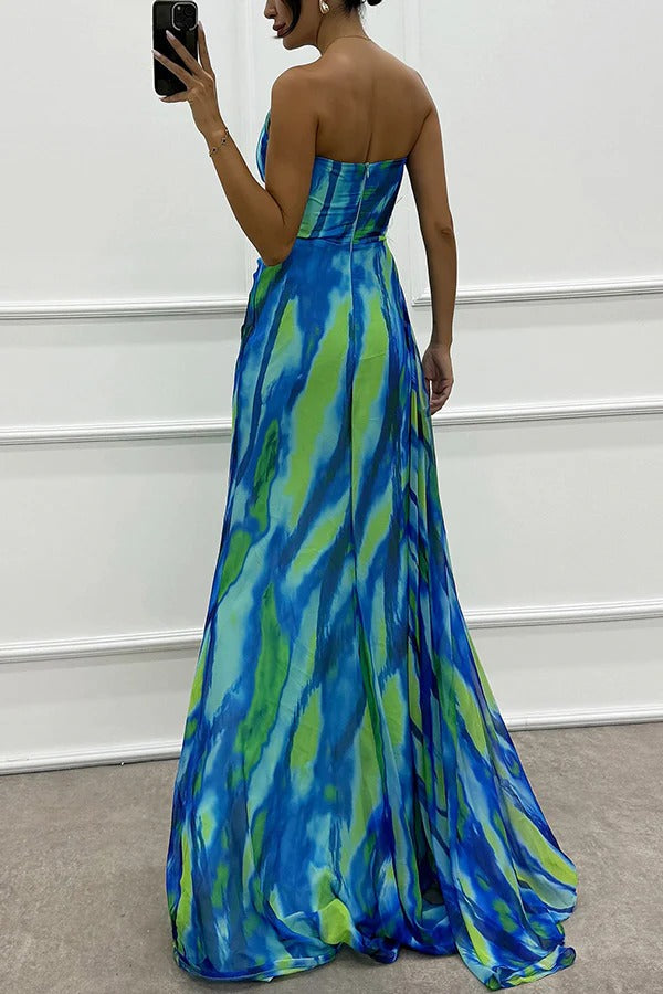 Mia™ | Vibrant Draped Jurk