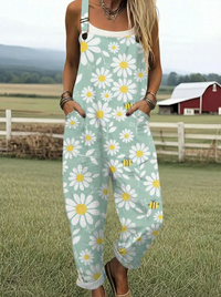 LS™ | Salopette Relaxed Fit met Print
