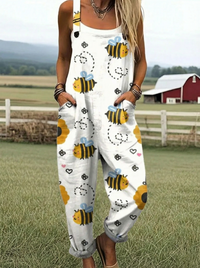 LS™ | Trendy Afgedrukte Jumpsuit