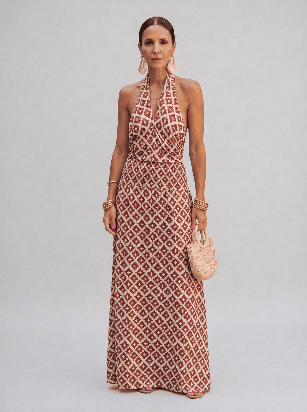 Elegante Jurk met Off-Shoulder Ontwerp