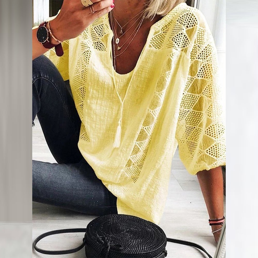 Harper | Lichte Katoenen Blouse