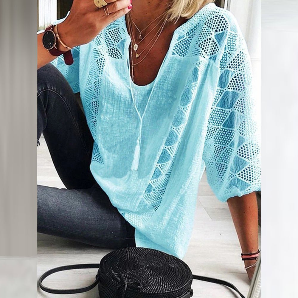 Harper | Lichte Katoenen Blouse